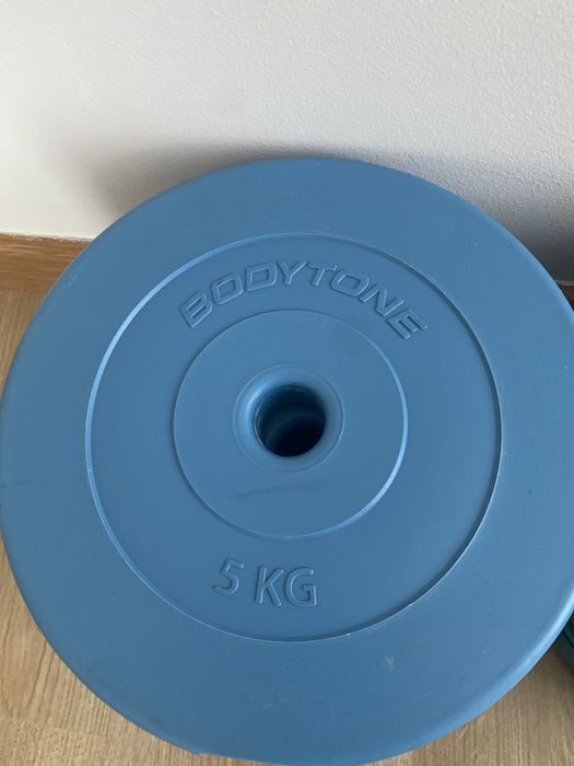 8 discos 5kg para barra ou halter