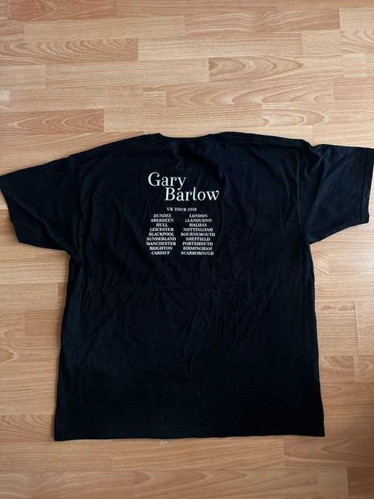 Koszulka Gary Barlow UK Tour 2018 XXL czarna oryginalny merch