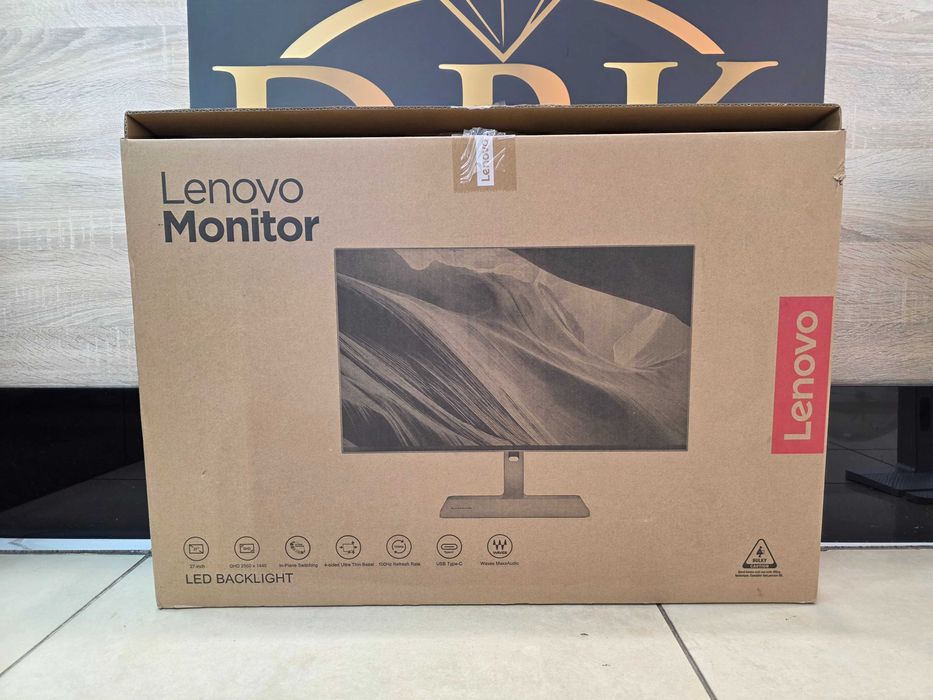 Monitor 27 cali 2K Lenovo L27h-4A