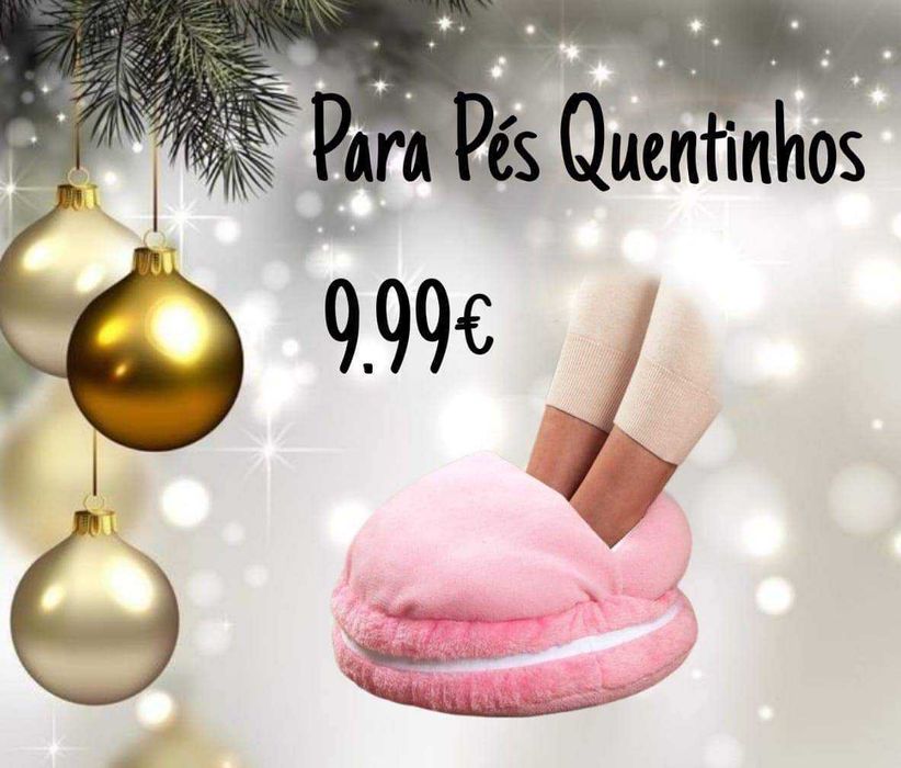 Pantufas novas quentes