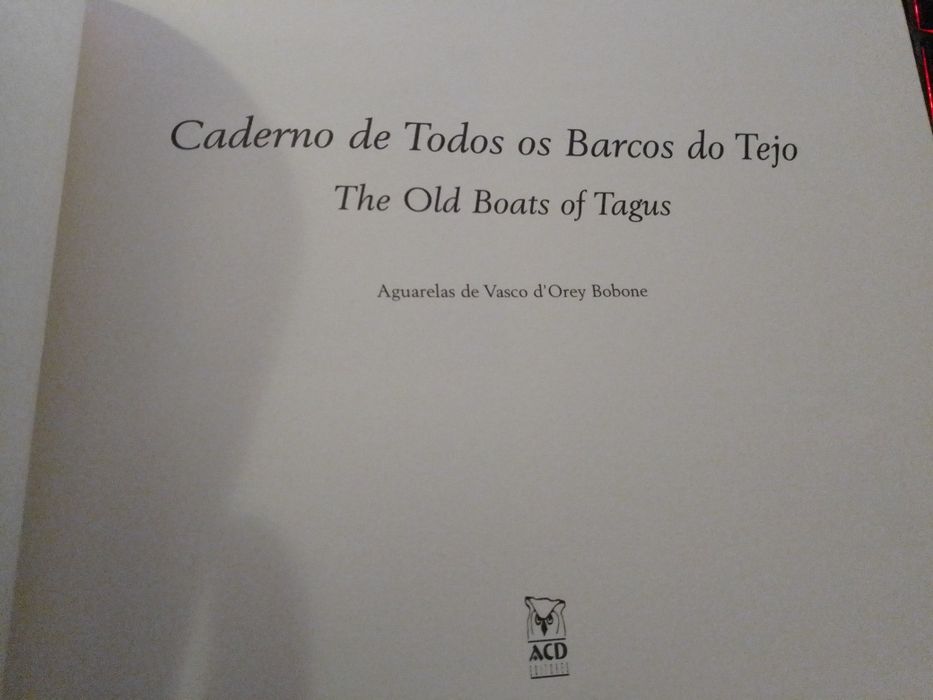 Caderno de todos os Barcos do Tejo-Bobone-12E-E.Porto-Doreý12E Desde2E