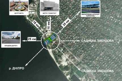 Продаж апартаментів на Березі Дніпра Славутич Осокорки (Sky River)