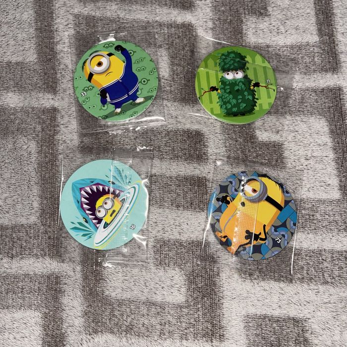 Фішки(кепси) Чіпікао Міньони Chipicao Minions Миньоны фишки