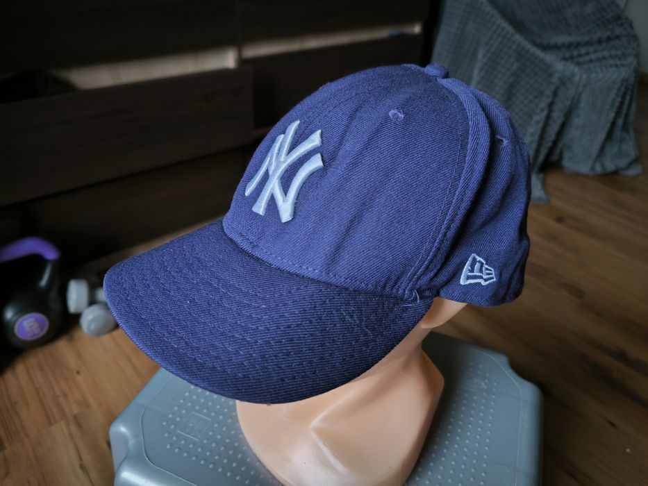 New Era czapka z daszkiem New York Yankees ciemny fiolet granat baseba