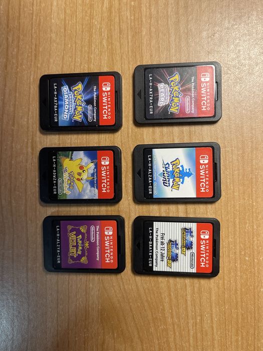 Jogos Pokemon Nintendo Switch - Violet, Sword, Lets Go Pikachu, Brilliant Diamond, Shining Pearl, Pokken Tournament DX