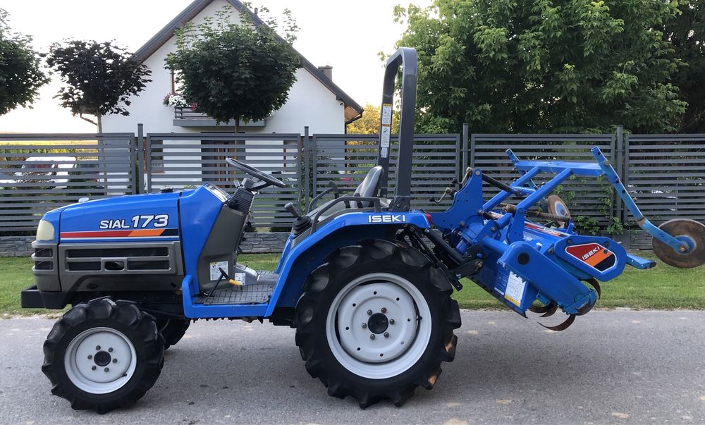 Traktorek 4x4 Iseki Sial 173 Japoński Mini Traktor Wspomaganie kierownicy Oryginał !!!