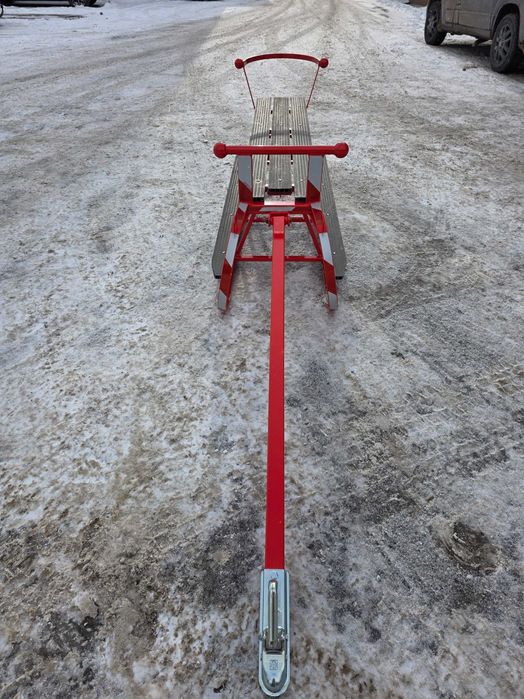 Sanki Kuligowe / Masywne Duże Sanie do Quada Traktora Siedzisko 195cm