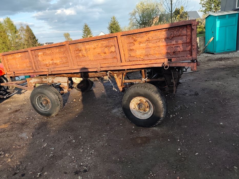 Przyczepa D47 kiper 3 strony