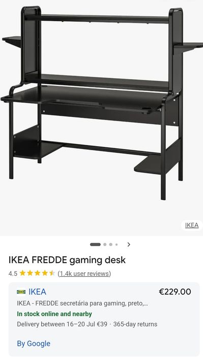 Vendo 2 secretárias FREDDE IKEA
