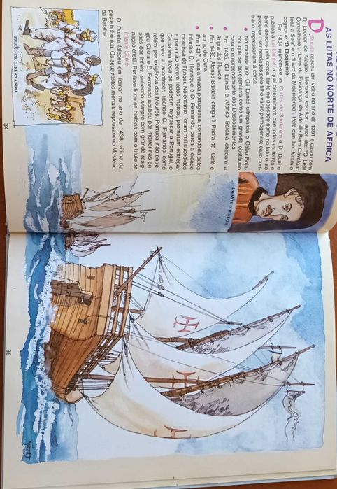 História cronológica do meu Portugal  - livro a