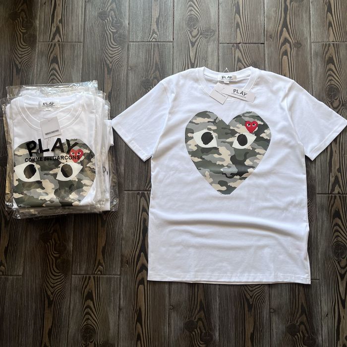 Футболка Play Comme des Garçons / Нові футболки CDG, ком де гарсон