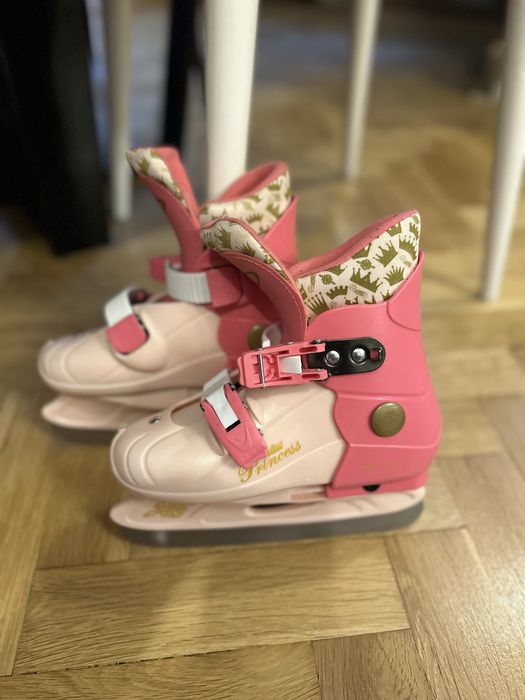 Okazja! Łyżwy dla dziewczynki Martes, regulowane, rozm. 29-32