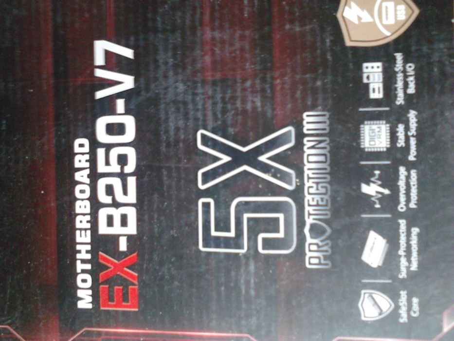 Комплект Asus EX-B250 + i5 3.8ГГц + DDR4-16384MB