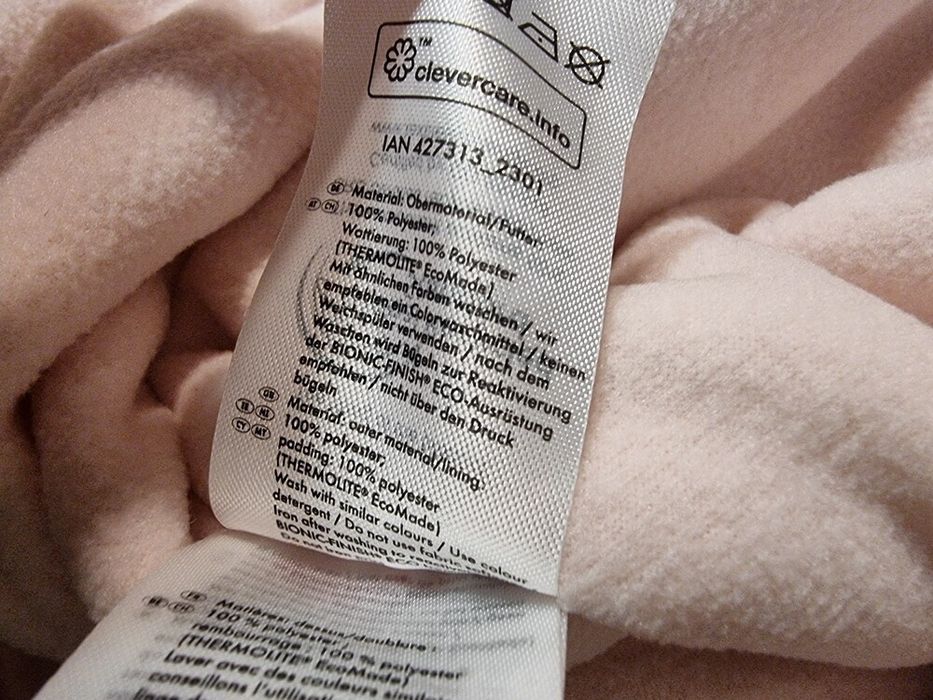 Зимовий термо комбінезон для дівчинки 80 , 86 , 92 lupilu , комбинезон