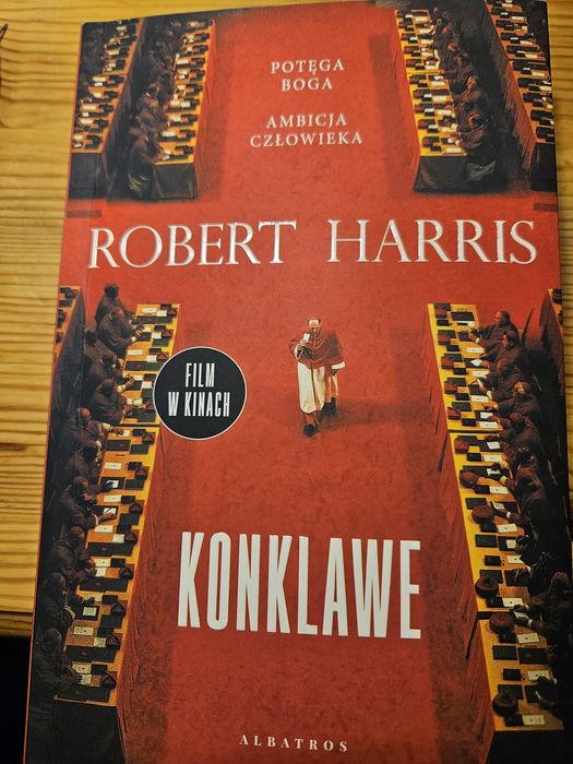 Konklawe  Robert Harris (okładka filmowa)   KRK