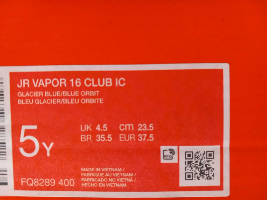 Chuteiras nike JR VAPOR 16 CLUB IC