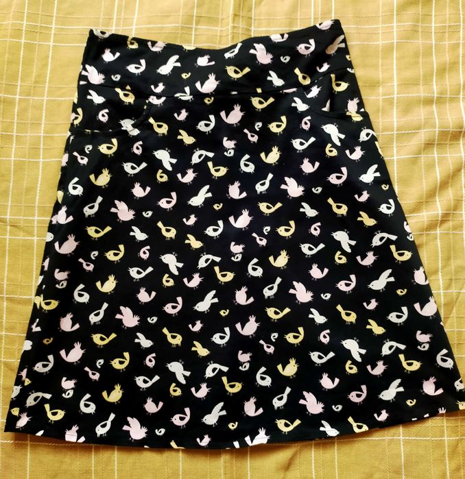 Спідниця. Спідниця з принтом. Юбка. Розмір 10