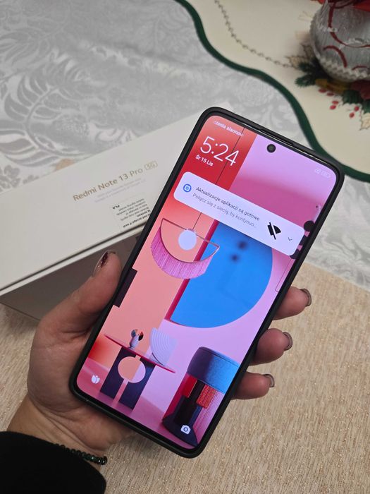 NOWY + AKCESORIA Xiaomi Redmi Note 13 Pro 5G 8/256GB Czarny.