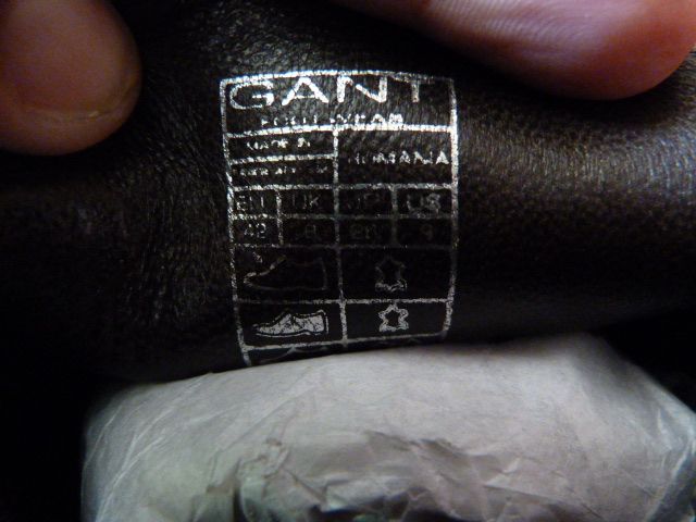 Туфли замшевые Gant ст.29см
