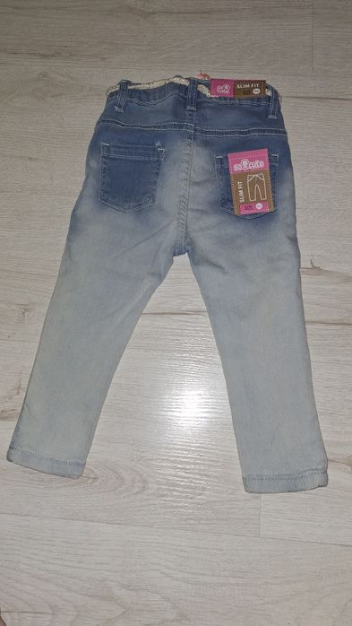 Jeansy dziewczęce rozm.86