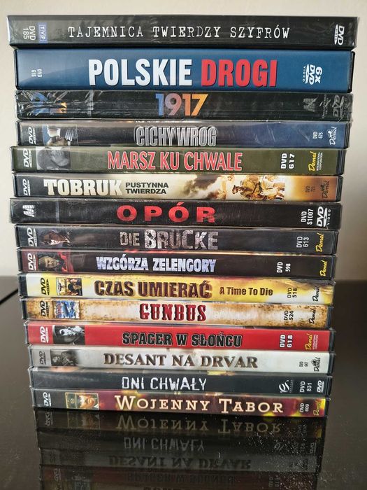 Filmy wojenne ponad 100 płyt