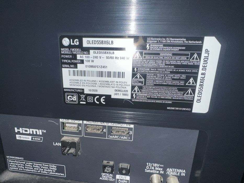 LG Oled 55” Impecavel