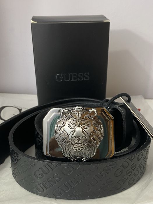 Cinto Guess original em pele