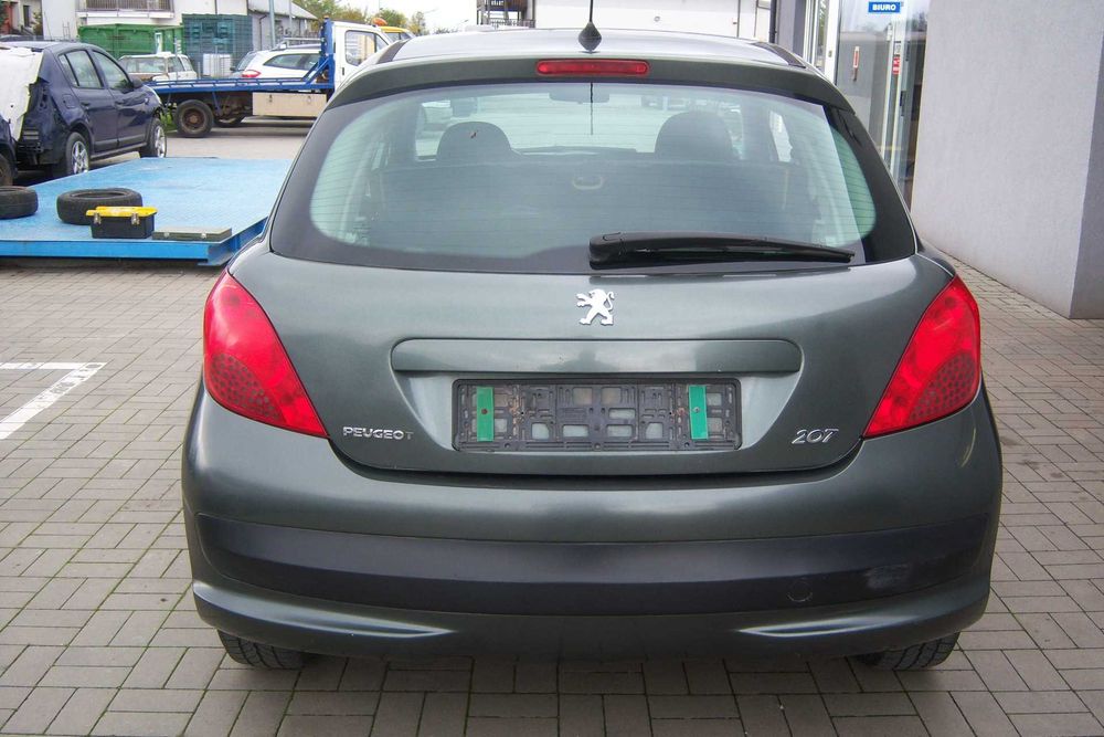 Peugeot 207 3D drzwi klapa zderzak kolor EZQC