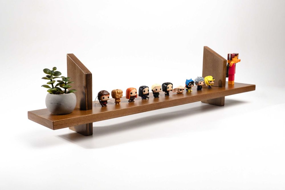 Полиця на стіну дерев'яна