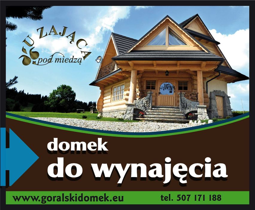 Domek 10/12 osób. Blisko Chochołowskich Term