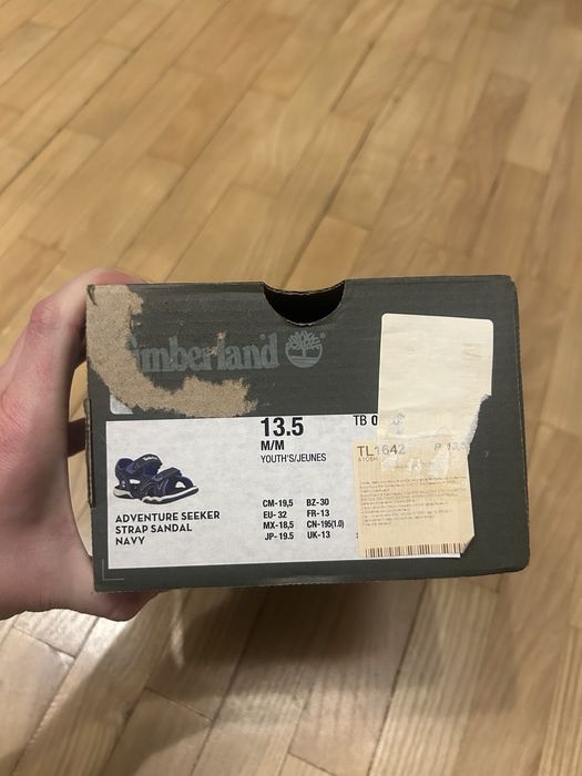 Продам босоніжки Timberland р.32 на хлопчика