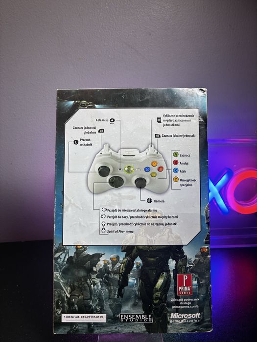 Halo Wars Xbox 360 manual instrukcja