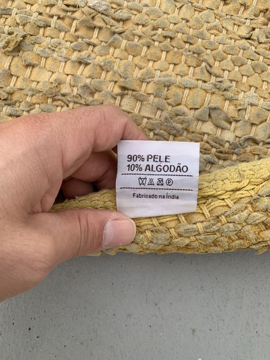 Tapete em pele da Área