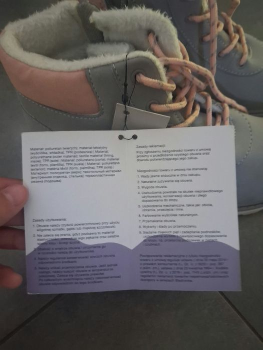 Trzewiki buty nowe z metką 36