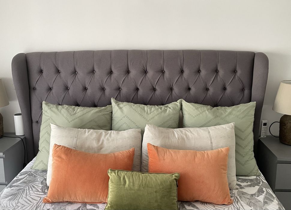 Cabeceira cama casal capitone