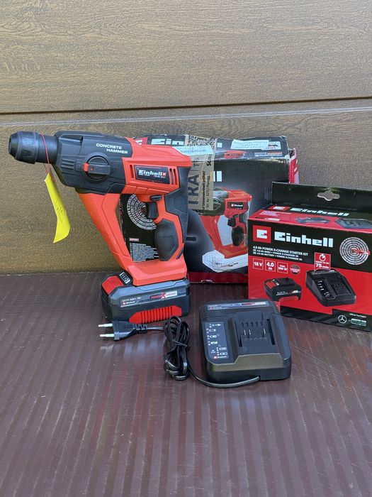 Młotowiertarka einhell te-hd 18li aku 4ah ładowarka