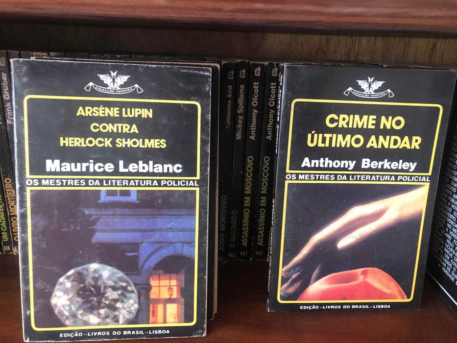 108 livros Colecção Vampiro, editora Livros do Brasil