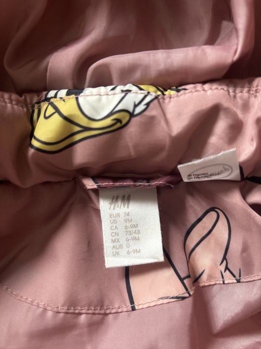 Куртка для дівчинки h&m 74 розмір