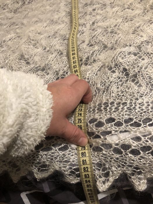 Хустка пухова і шарф