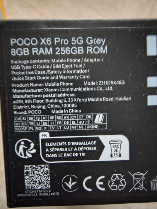 Poco X6 Pro 5G ,  sem riscos nem marcas de uso