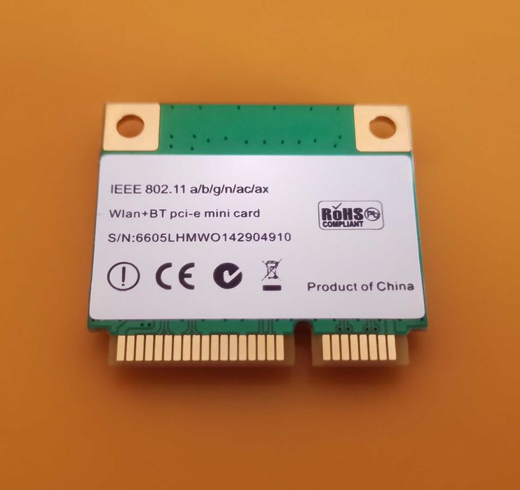 Intel® AX210 [WiFi 6E + BT 5.4] Fenvi MPE-AXE3000H mini PCI-e