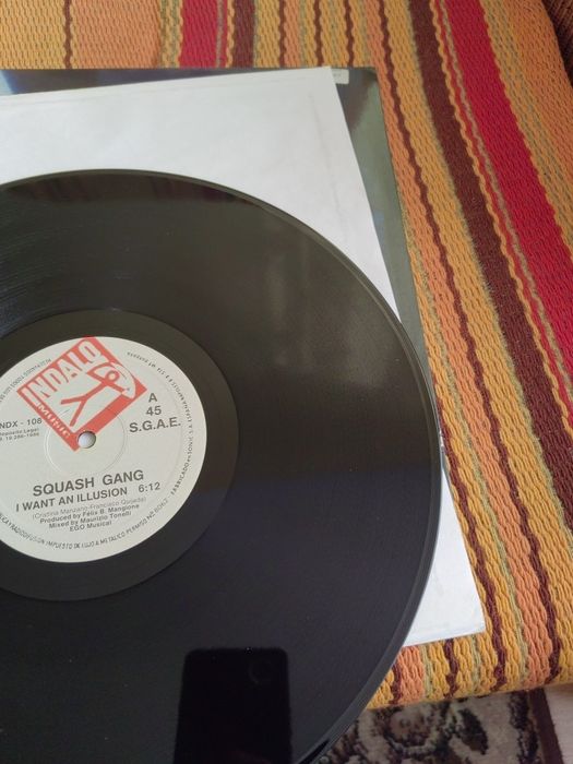 Squash Gang-I Want An Illusion, 12"Maxi singiel winylowy Italo disco
