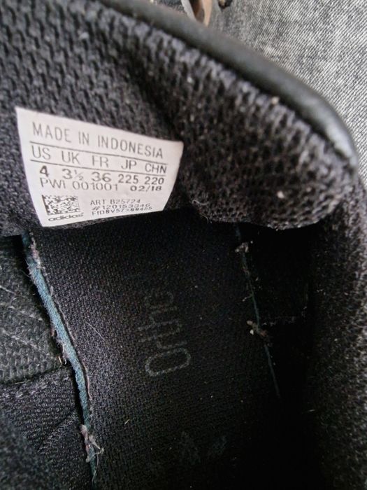 Adidas Superstar czarne 36