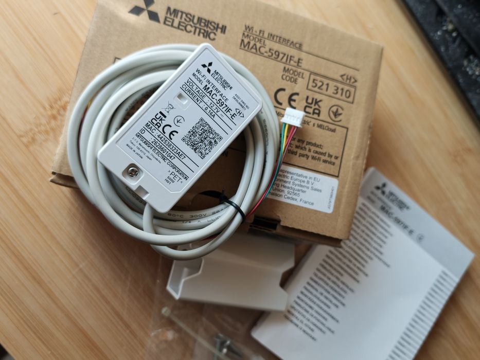 Controlador WiFi Mitsubishi MAC537/597