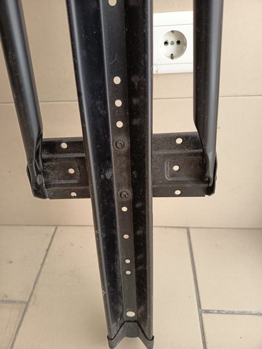 Calha de transporte de bicicleta