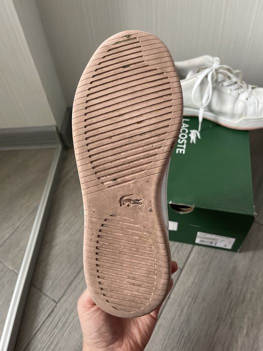 Lacoste кеди шкіряні 39