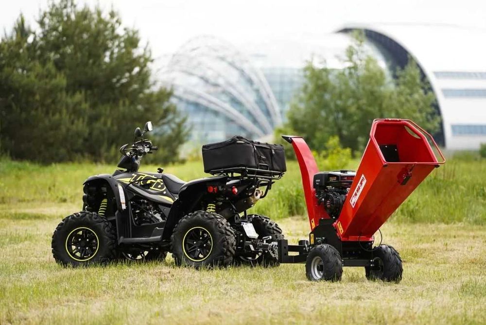 Rębak spalinowy tarczowy do gałęzi do quada DR-CS-15HP 4FARMER - 15KM