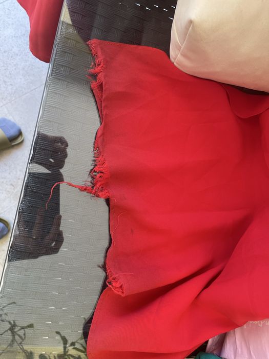 Vestido de cerimónia (vermelho)