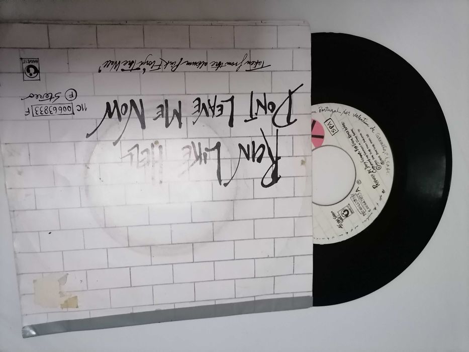 Single Vinil PINK FLOYD Run Like hell Dont Leave me Now