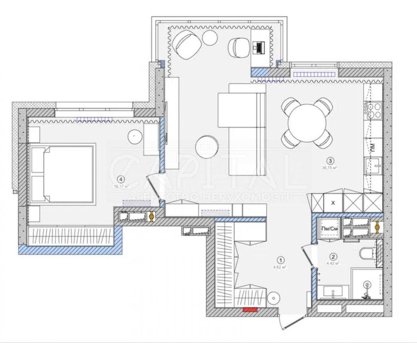 Оренда Квартира Новопечерські Липки  Печерськ, Київ